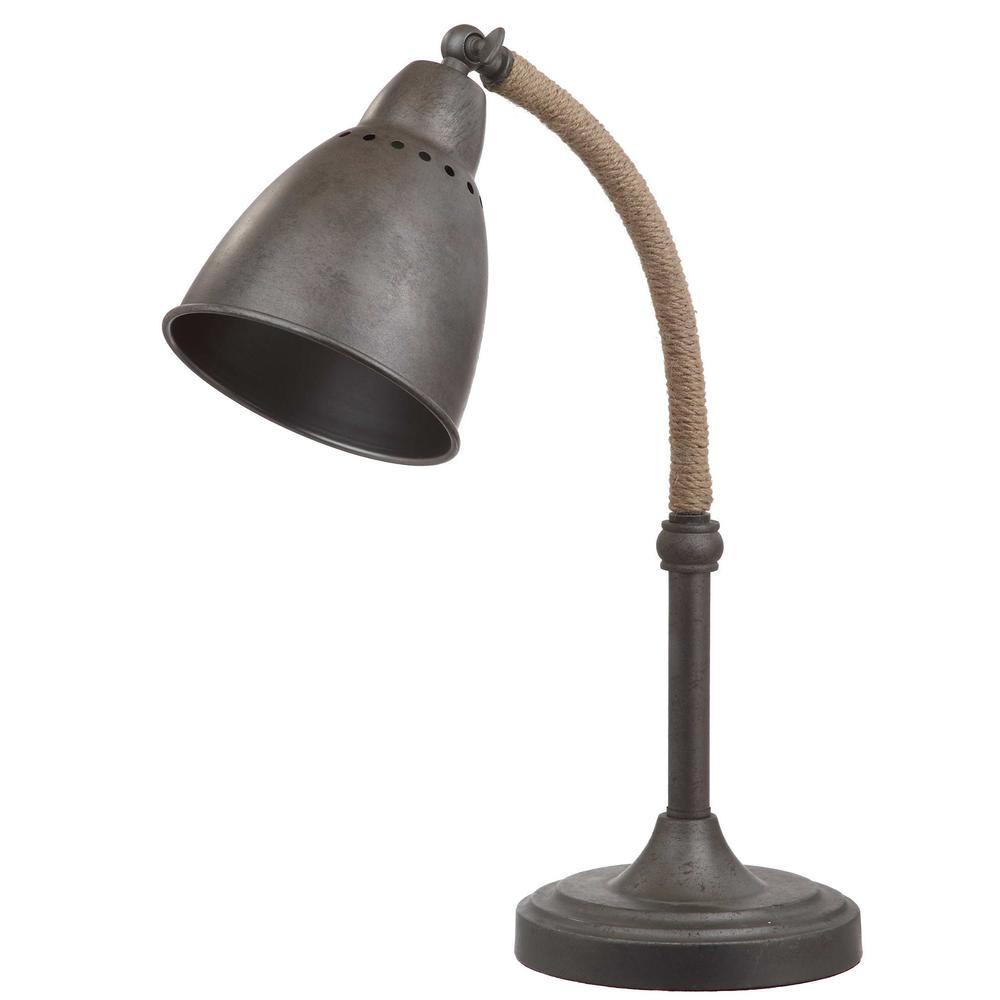 Nari 19.5-Inch H Table Lamp, Dark Grey. Picture 2