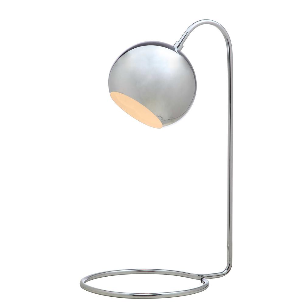 Jana 22-Inch H Table Lamp, Chrome. Picture 5