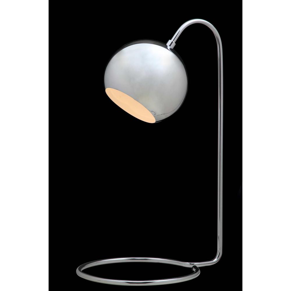 Jana 22-Inch H Table Lamp, Chrome. Picture 3