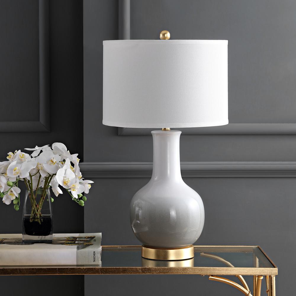 Alfio Table Lamp, Grey/White. Picture 2