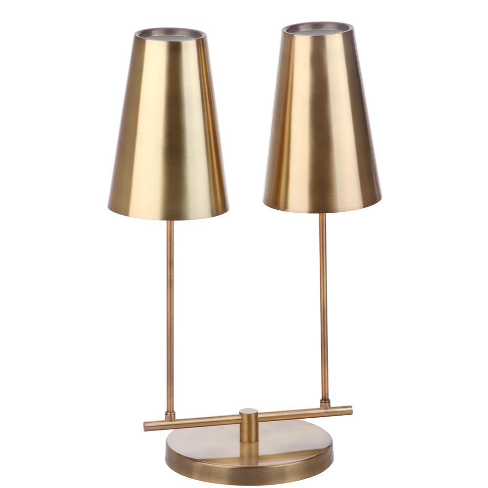 Rianon 22.5-Inch H Table Lamp, Brass Gold. Picture 2