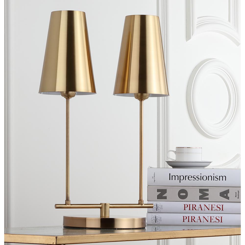 Rianon 22.5-Inch H Table Lamp, Brass Gold. Picture 1