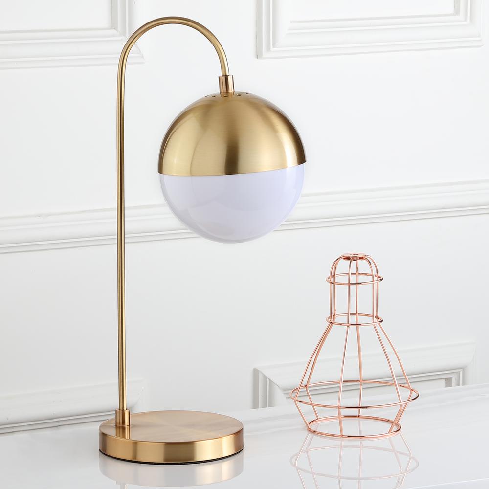 Cappi 20.5-Inch H Table Lamp, Brass Gold. Picture 2