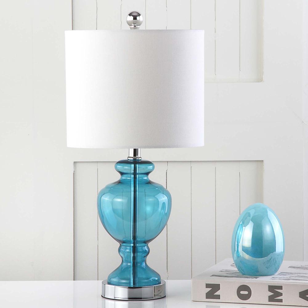 Marine 21-Inch H Table Lamp, Monocco Blue. Picture 2