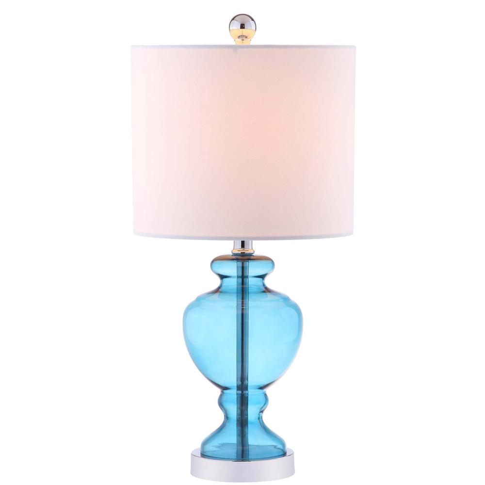 Marine 21-Inch H Table Lamp, Monocco Blue. Picture 5