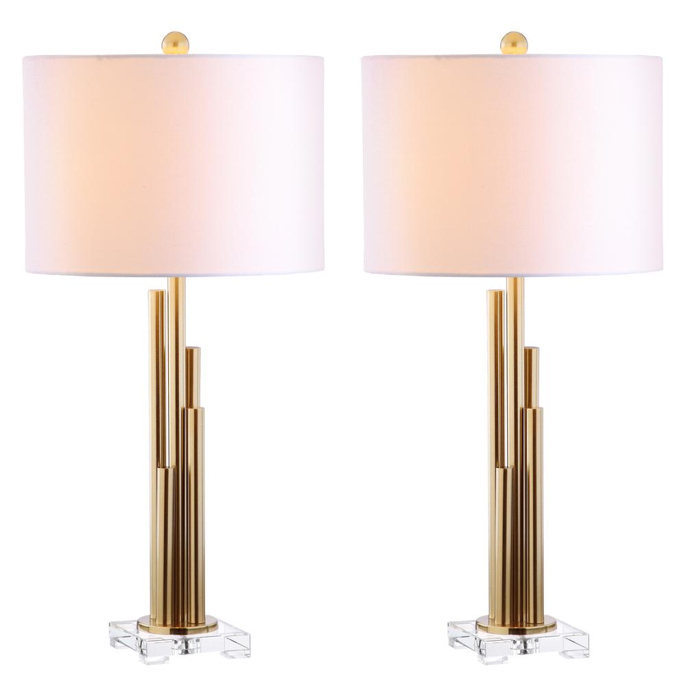 Hopper Table Lamp, Brass Gold. Picture 4