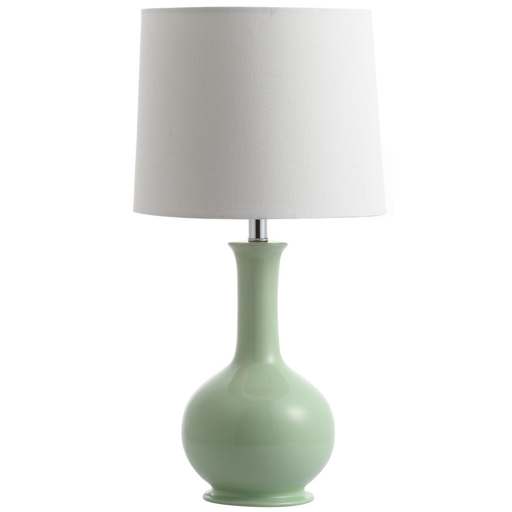 Minton Table Lamp, Light Green. Picture 2