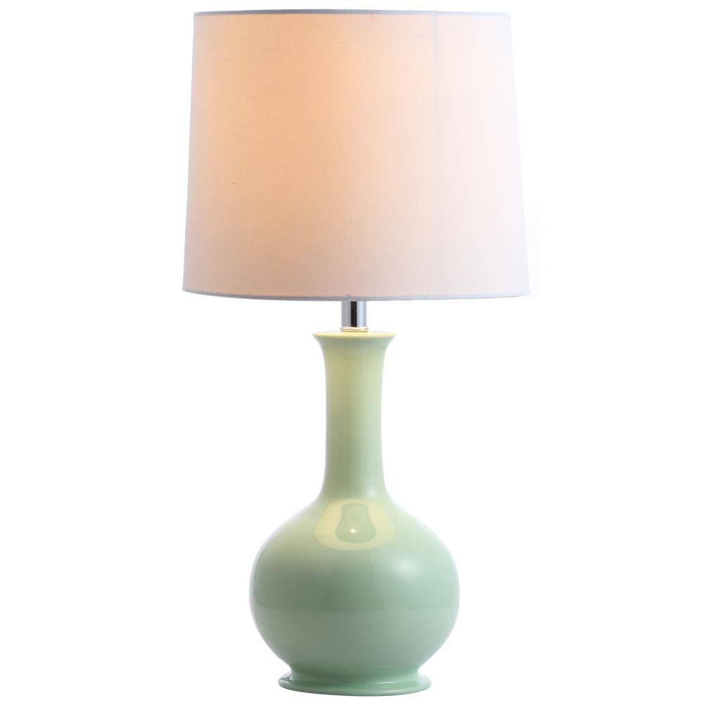 Minton Table Lamp, Light Green. Picture 4