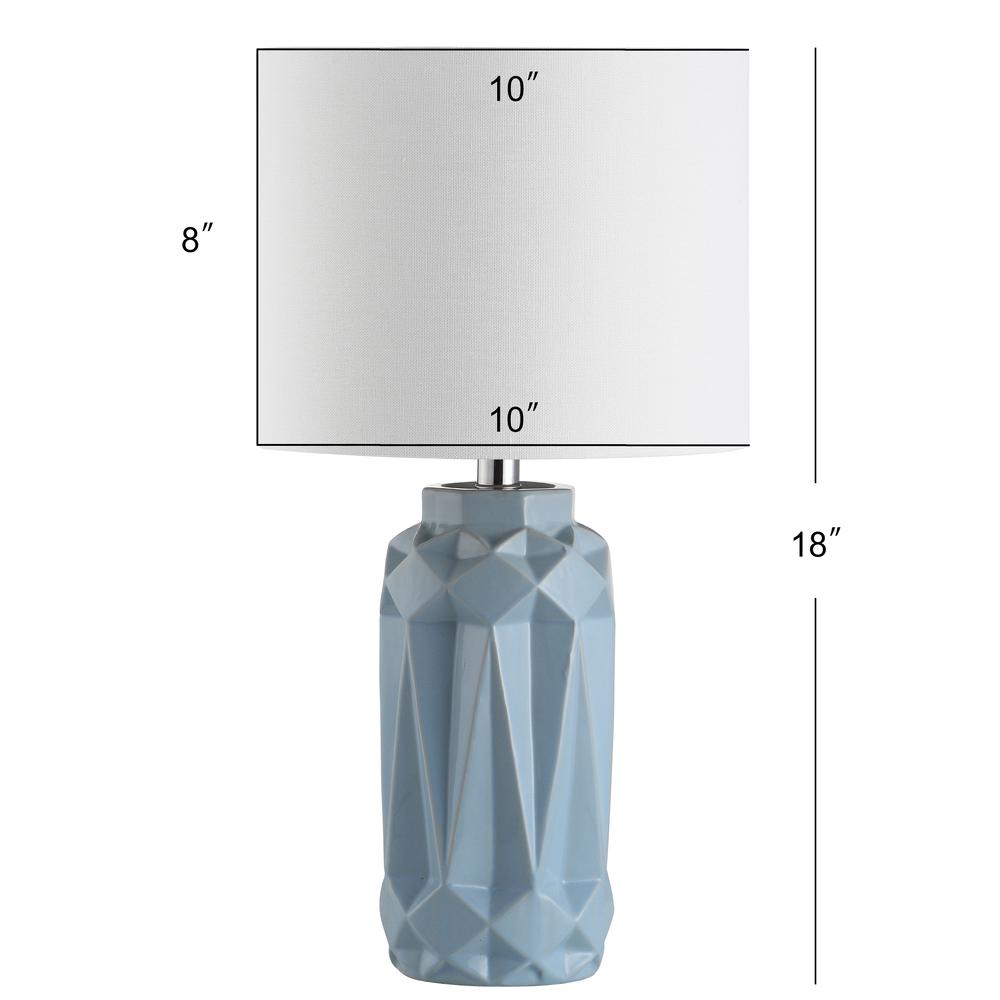 Kelesie Table Lamp, Light Blue. Picture 1