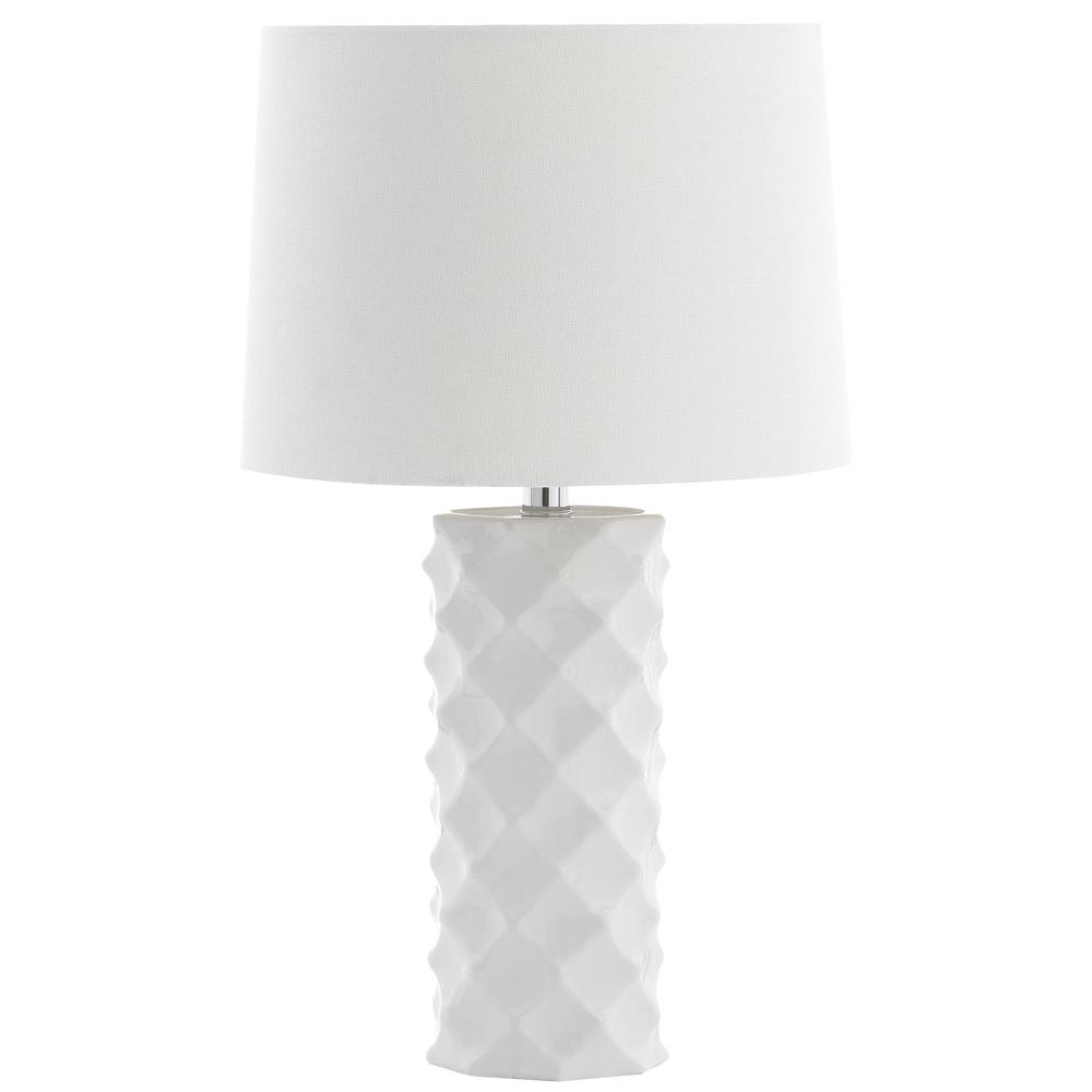Belford Table Lamp, White. Picture 1
