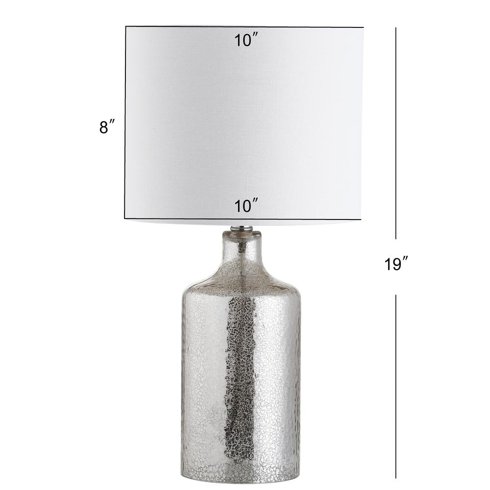 Danaris Table Lamp, Silver/Ivory. Picture 1
