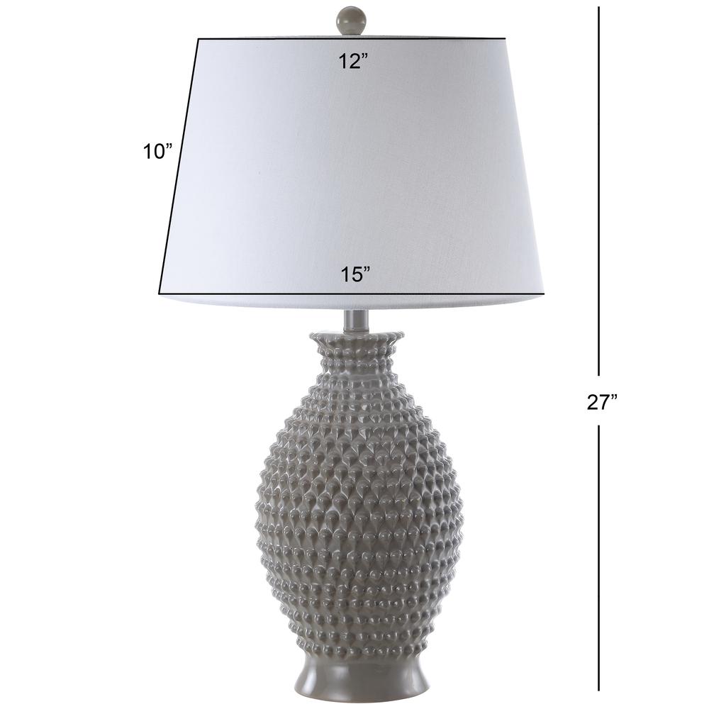 Rosten Table Lamp, Grey. Picture 1