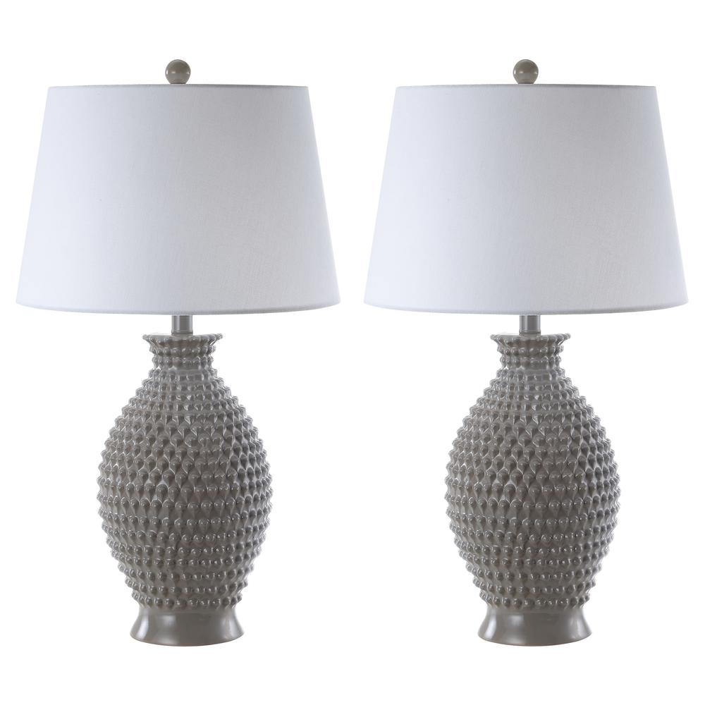 Rosten Table Lamp, Grey. Picture 3