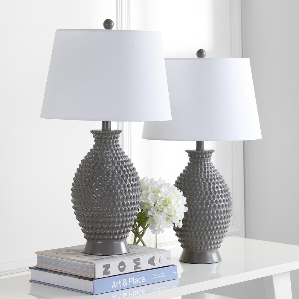 Rosten Table Lamp, Grey. Picture 2