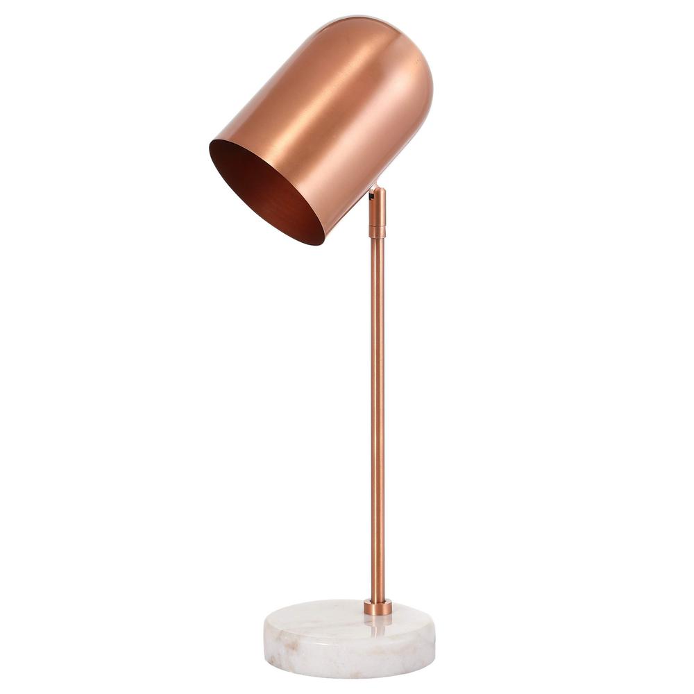 Charlson Table Lamp, Copper/White. Picture 3