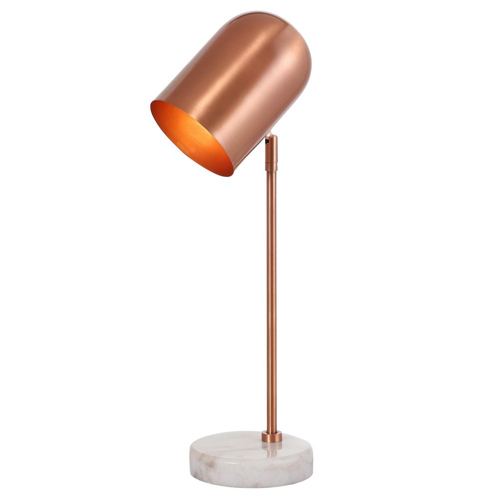 Charlson Table Lamp, Copper/White. Picture 5