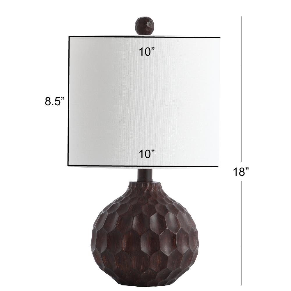 Lucca Table Lamp, Dark Brown. Picture 1
