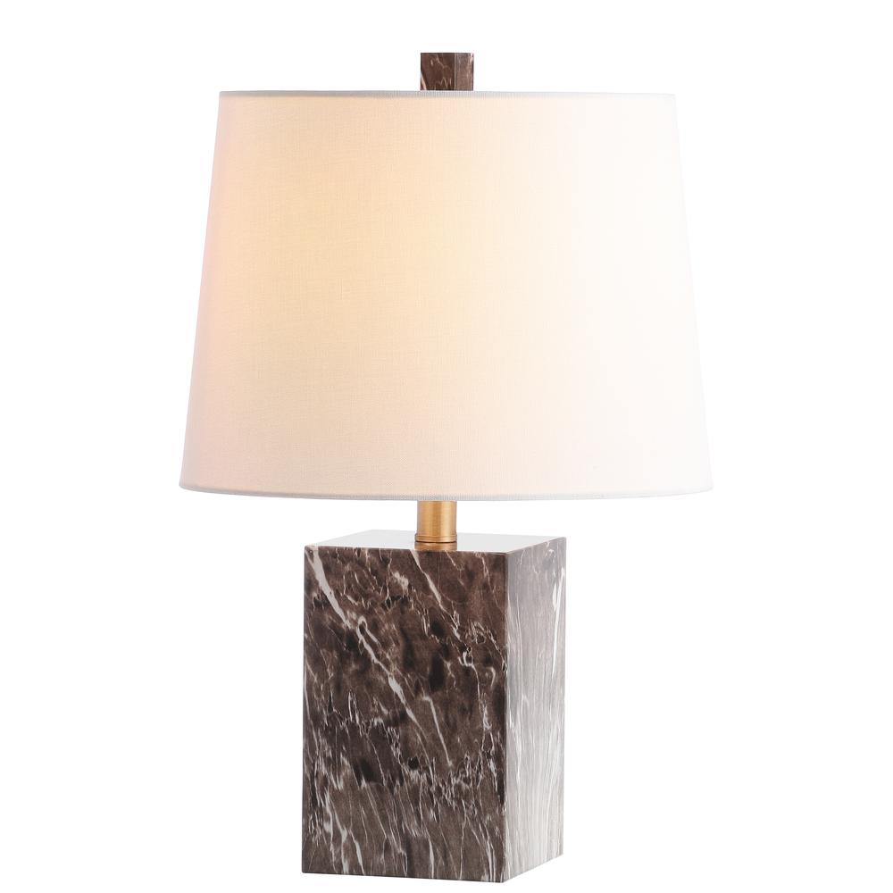 Brett Table Lamp, Brown Marble. Picture 5