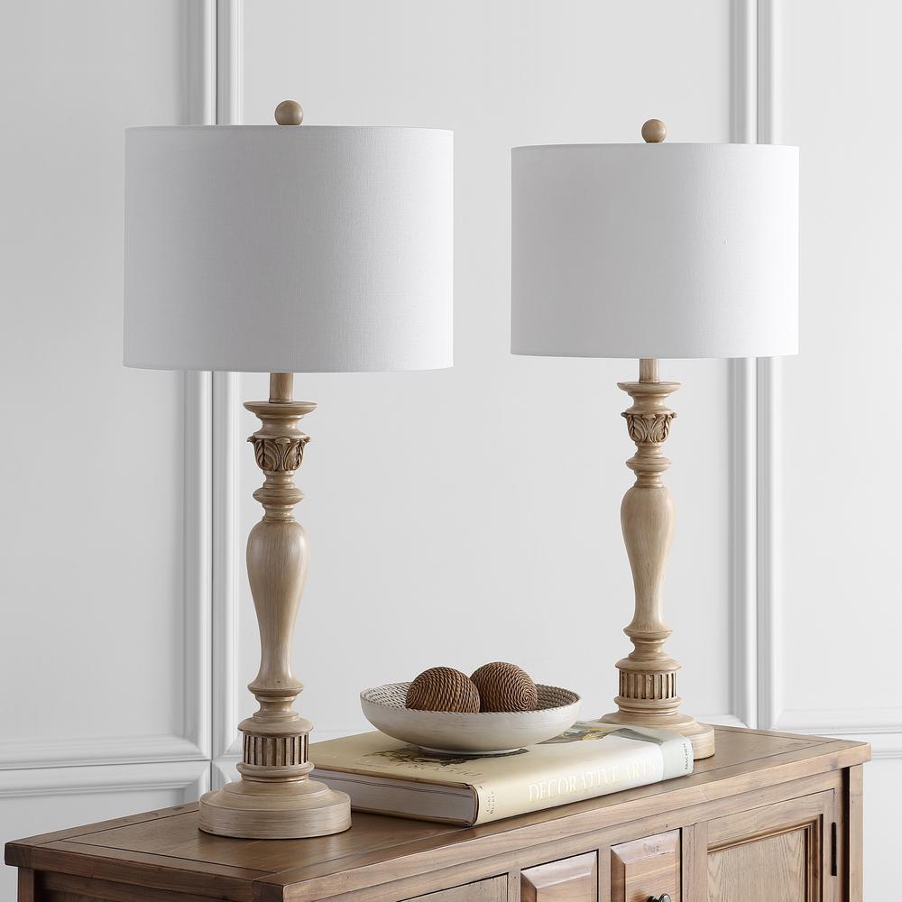 Hugh Table Lamp, Light Brown. Picture 1