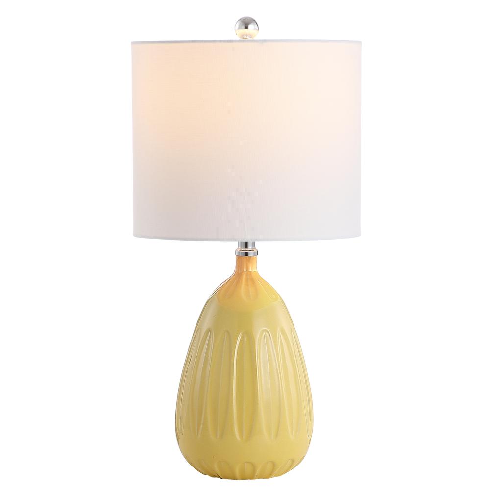 Linnett Table Lamp, Yellow. Picture 4