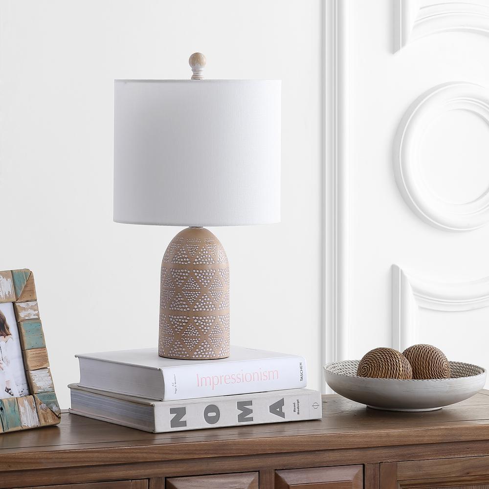 Nava Table Lamp, Brown. Picture 1