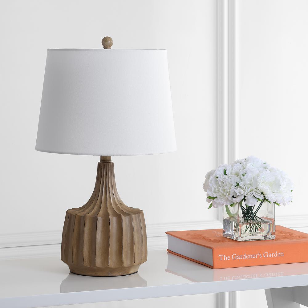 Shiloh Table Lamp, Wood Finish. Picture 1