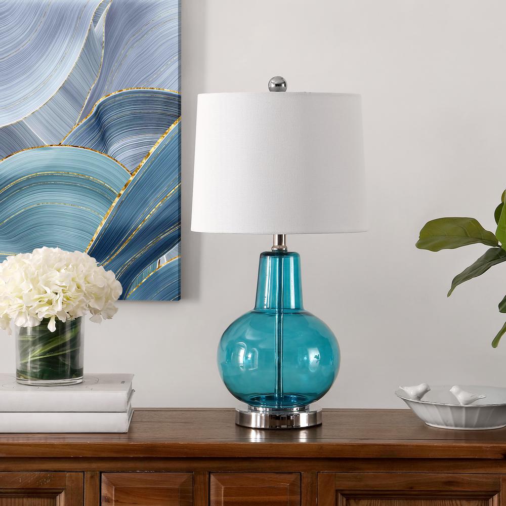 Atlas Table Lamp, Morocco Blue. Picture 1