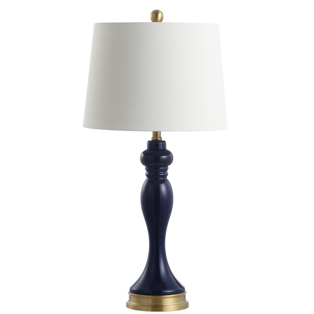 Cayson Table Lamp, Navy. Picture 2
