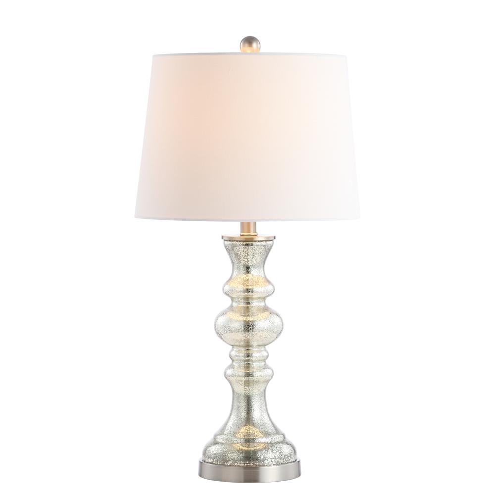 Jaiden Table Lamp, Silver/Ivory. Picture 4