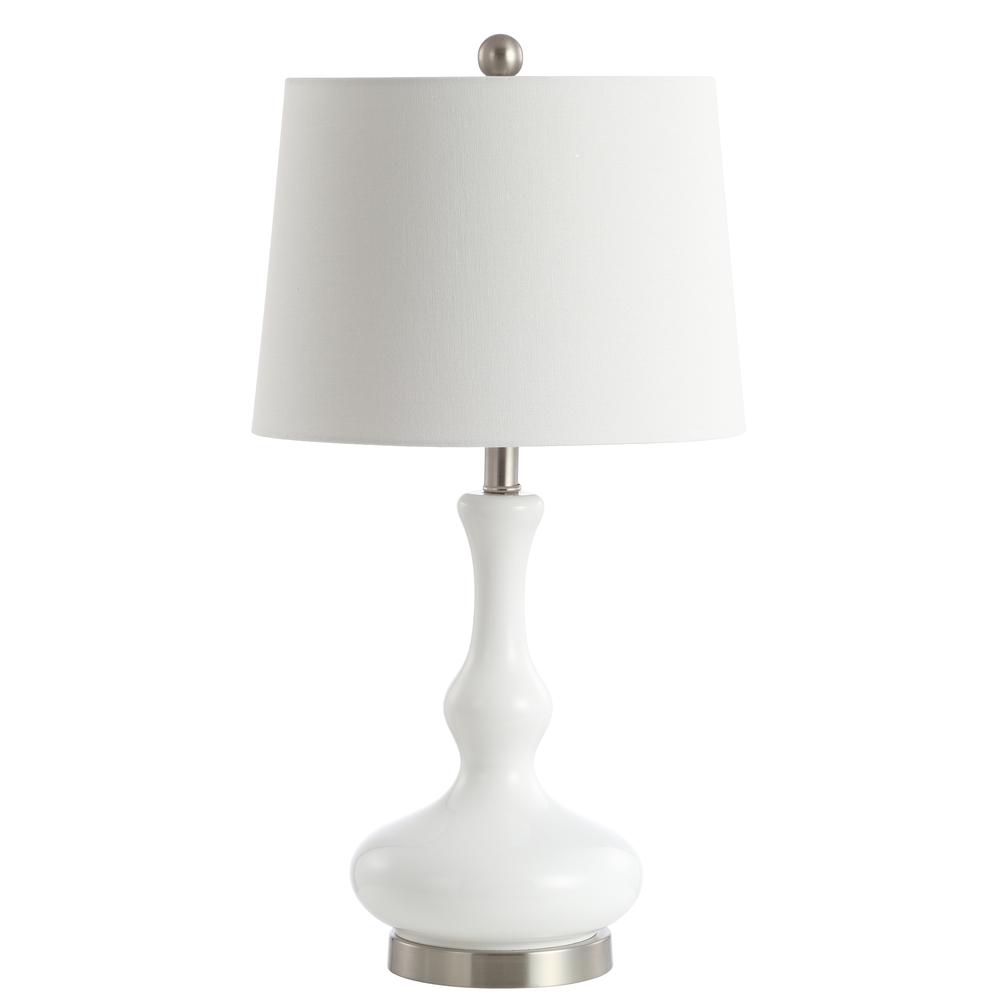 Kellen Table Lamp, White /Nickel. Picture 2