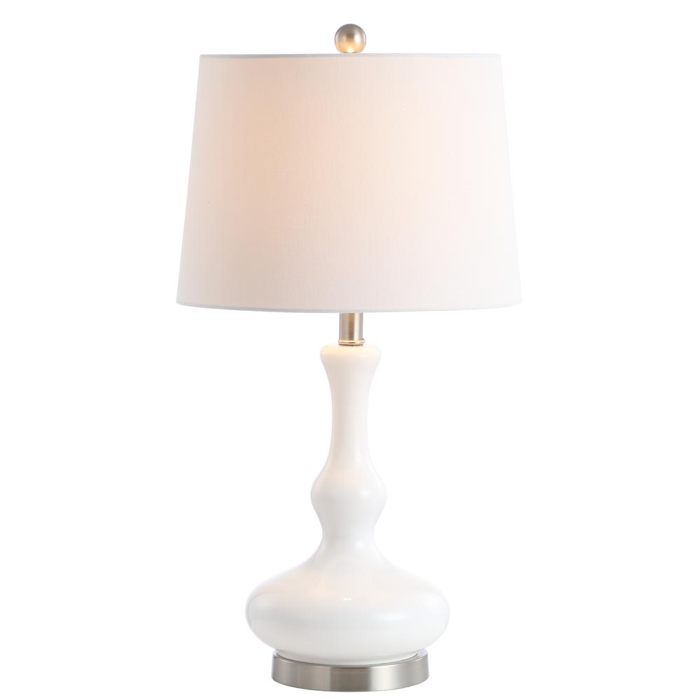 Kellen Table Lamp, White /Nickel. Picture 4