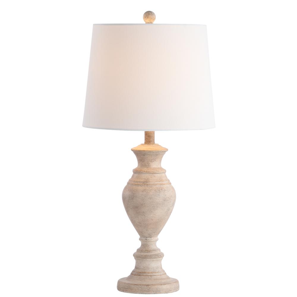 Kyler Table Lamp, Brown Wood Finish. Picture 4