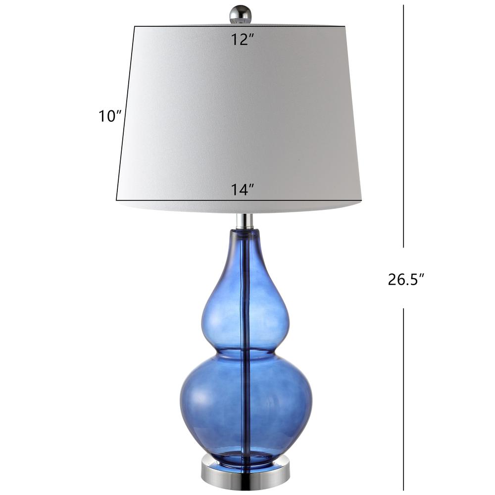 Frena Table Lamp, Clear/Chrome. Picture 1