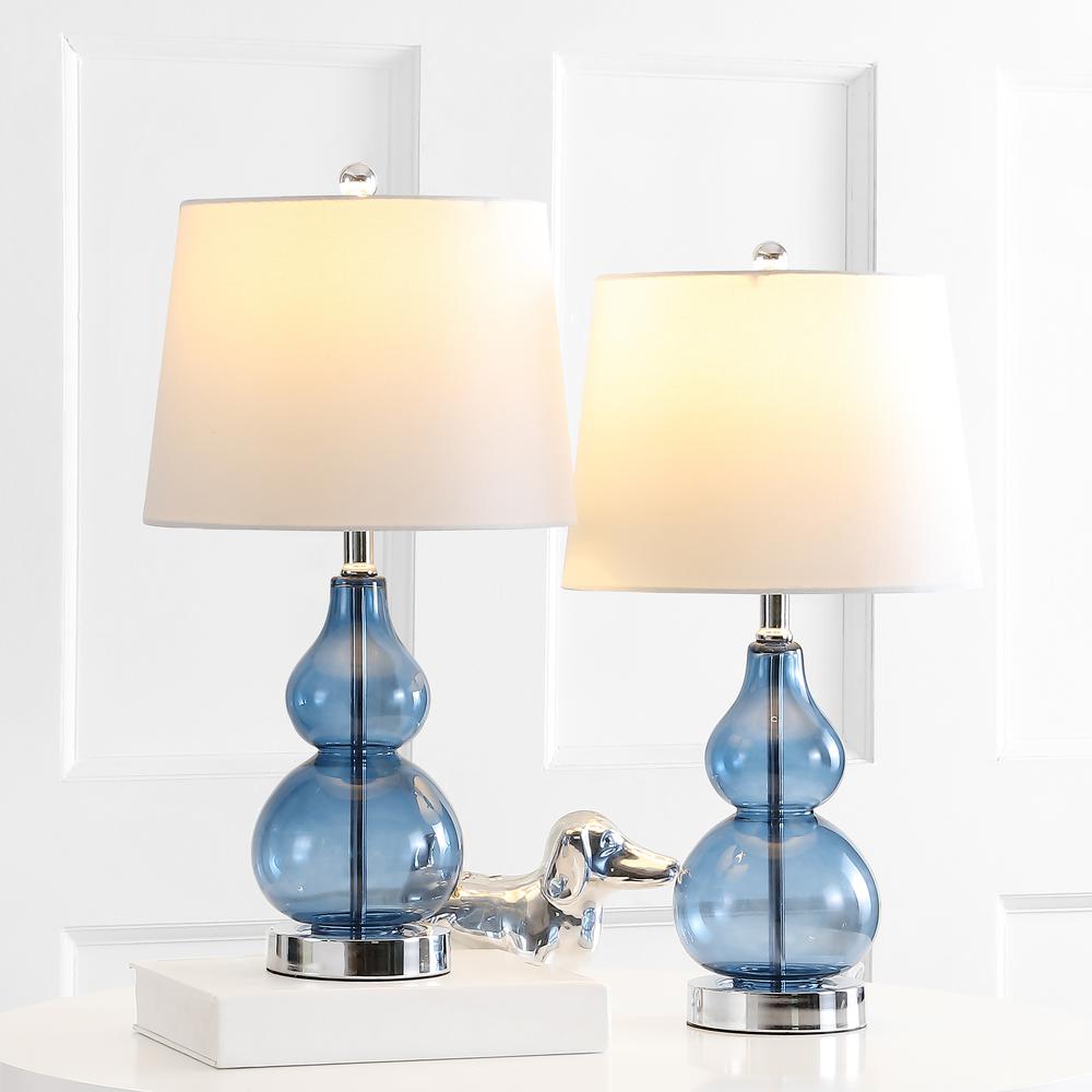 Brisor Table Lamp, Clear/Chrome. Picture 4