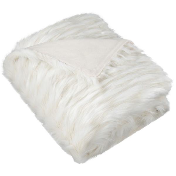 LUXE FEATHER THROW. Picture 1