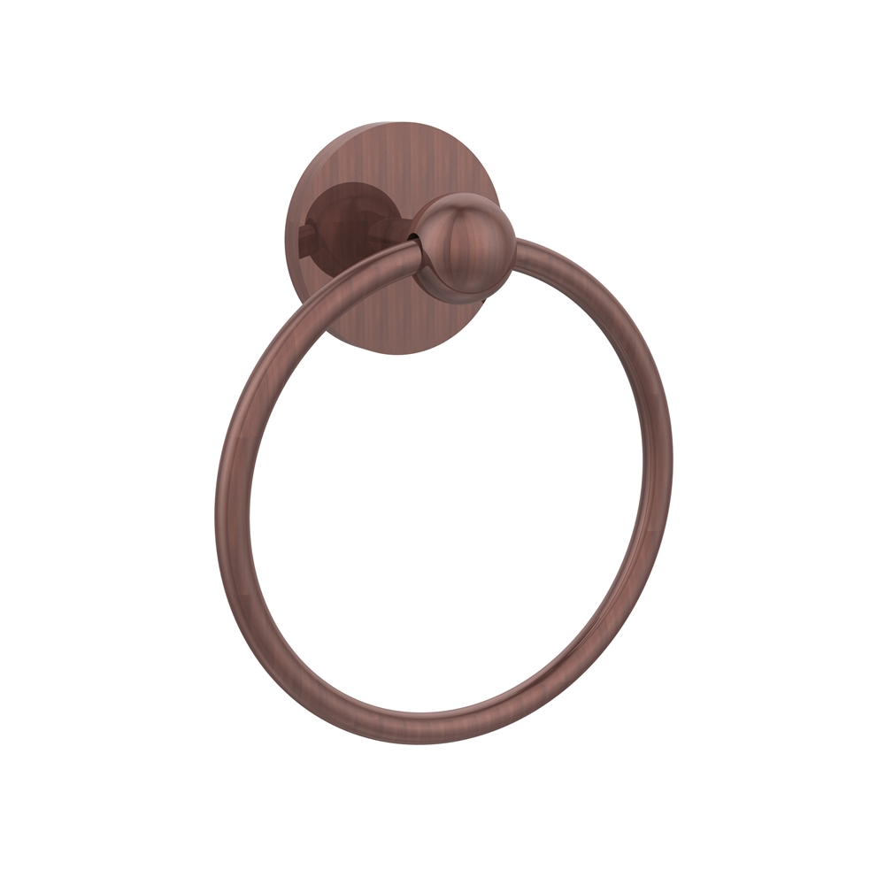 1016-CA Skyline Collection Towel Ring, Antique Copper. The main picture.