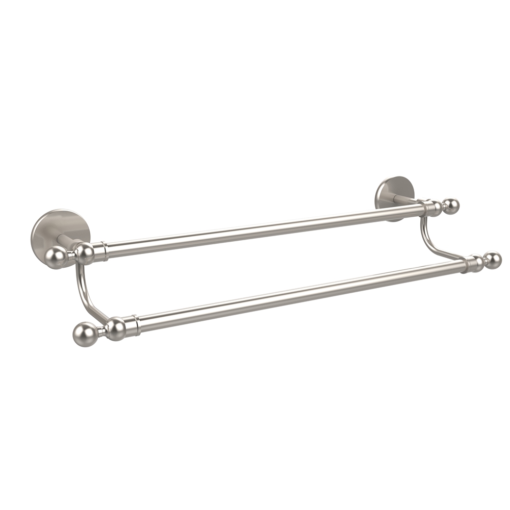 1072/30-SN Skyline Collection 30 Inch Double Towel Bar, Satin Nickel