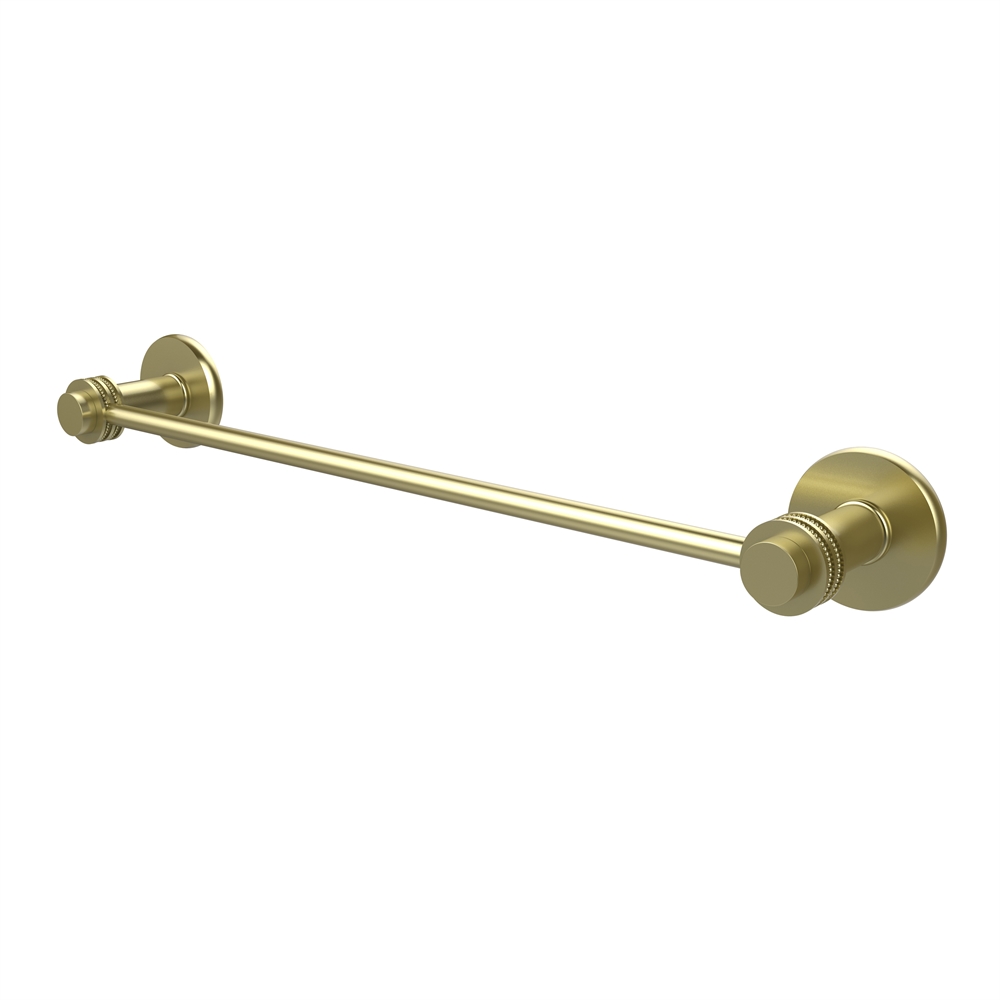 931D/18-SBR Mercury Collection 18 Inch Towel Bar with Dotted Accent, Satin Brass. The main picture.