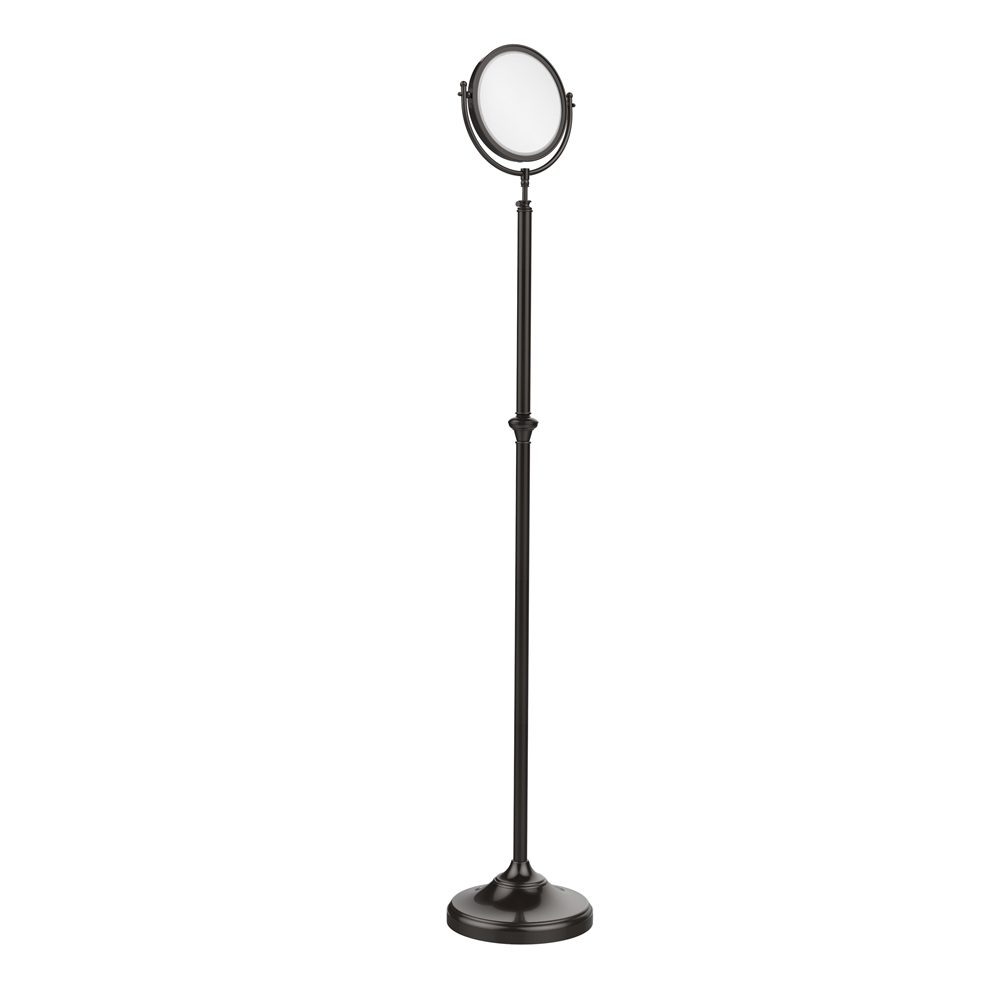 DMF-2/4X-ORB Adjustable Height Floor Standing Make-Up Mirror 8