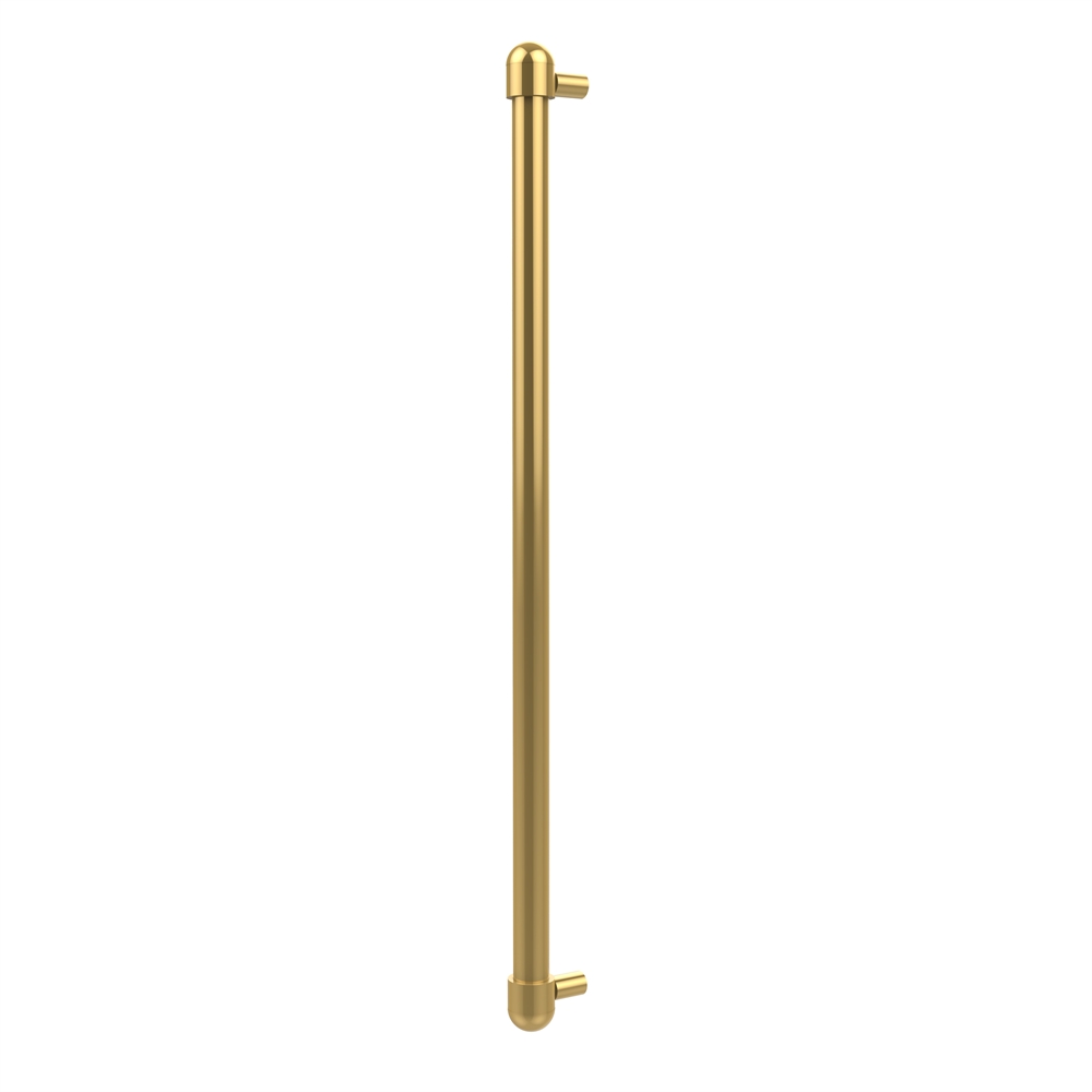 O 30 RP UNL 18 Inch Refrigerator Pull Unlacquered Brass   145 O30rppb 