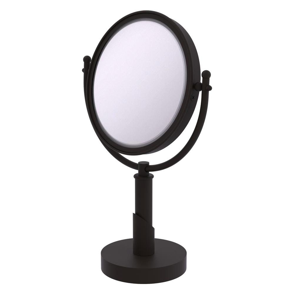 SH-4/4X-ORB Soho Collection Inch Vanity Top Make-Up Mirror 4X  Magnification, Oil Rubbed Bronze