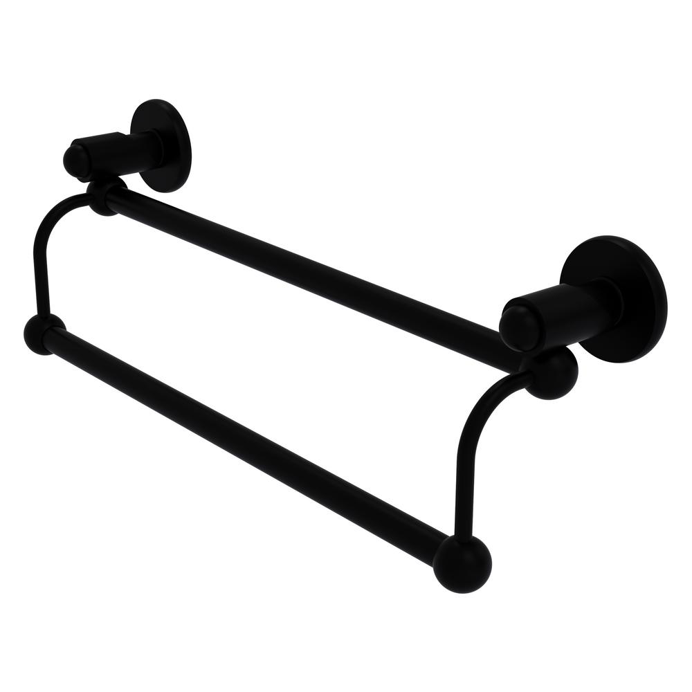 Double towel best sale bar matte black