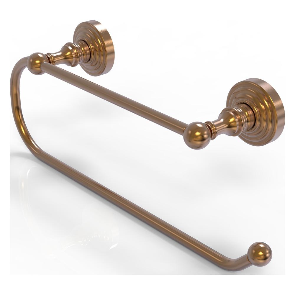 Waverly Place Collection Towel Ring in Antique Copper