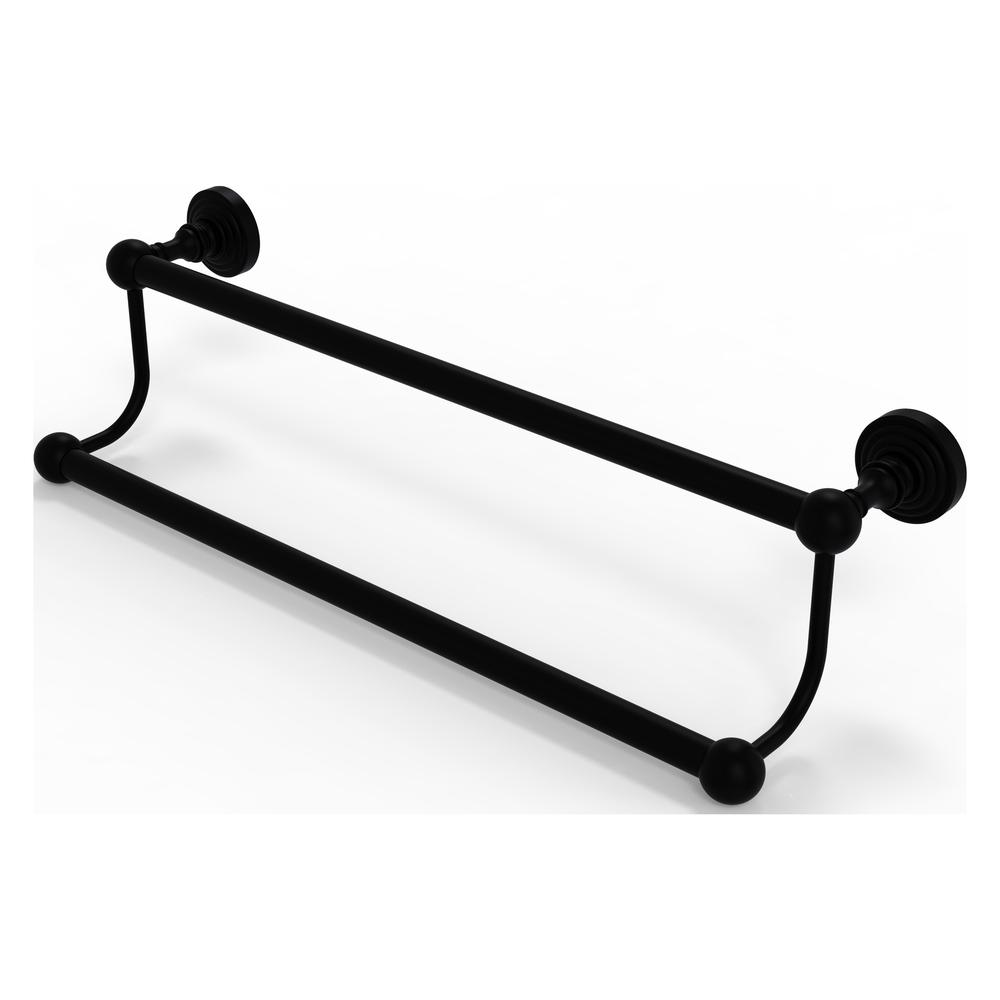 WP-72/36-BKM Waverly Place Collection 36 Inch Double Towel Bar, Matte Black. The main picture.