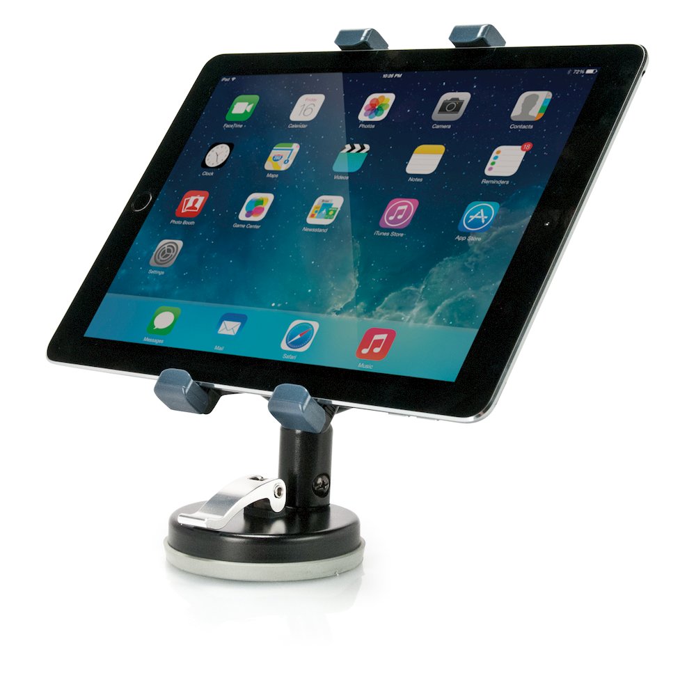 Universal Tablet Suction Stand (Black) (XL). Picture 3