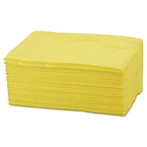 Masslinn Dust Cloths, 1-Ply, 24 x 40, Unscented, Yellow, 25/Bag, 10 Bags/Carton. The main picture.