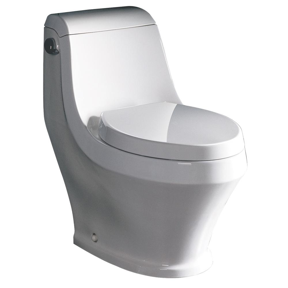 Volna One-Piece Contemporary Toilet. The main picture.