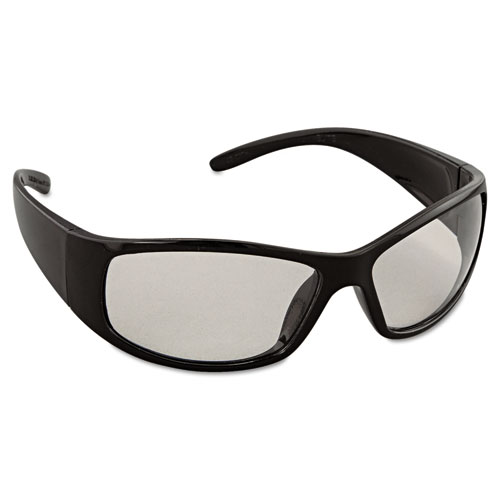 Elite Safety Eyewear, Black Frame, Clear Anti-Fog Lens. Picture 2