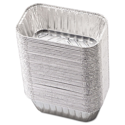 Aluminum Baking Pan, #1 Loaf, 1 lb Capacity, 5.72 x 3.31 x 2.03,  200/Carton. Picture 2