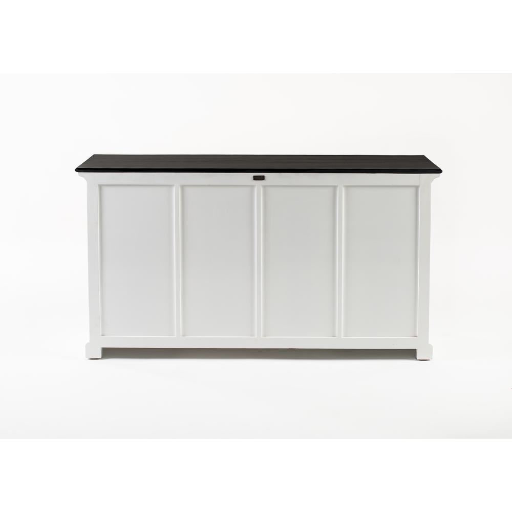 Halifax Contrast Classic White & Black Buffet. Picture 25